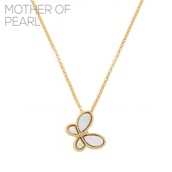 BUTTERFLY ROPE NECKLACE