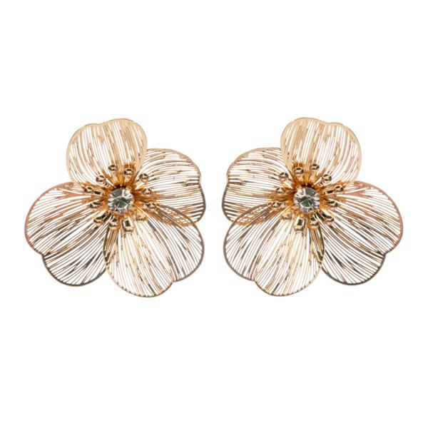 FILIGREE FLOWER EARRINGS