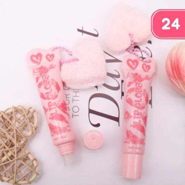 LIP GLOSS KEYCHAIN (12 UNITS)