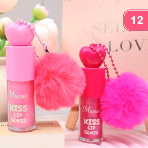 KISS LIP GLOSS (12 UNITS)