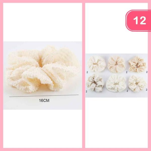 HAIR SCRUNCHIE (12 UNITS)