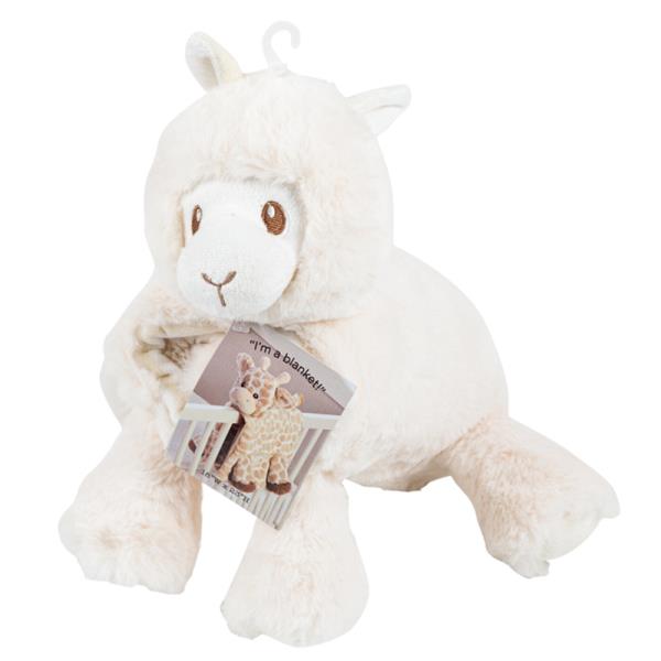 EBBA COMFORT PLUSH BLANKET TOY WHITE