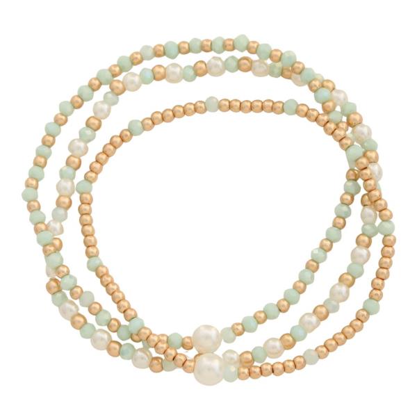 MULTI BEADED BRACELET
