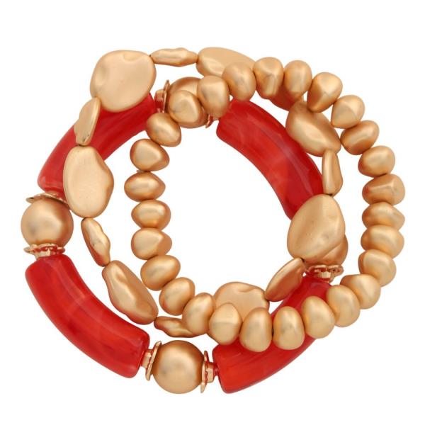 MIXED BEAD BRACELET SET