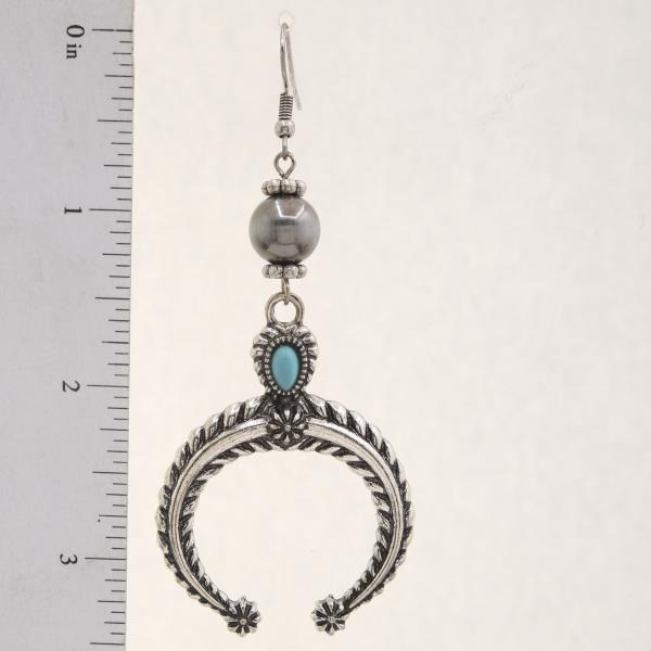 WESTERN HORESHOE DANGLE EARRING