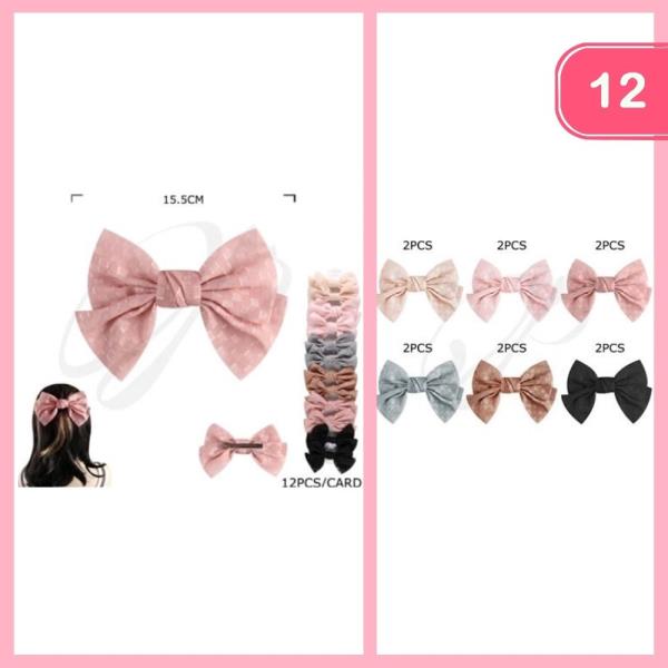 HAIR BOW (12 UNITS)