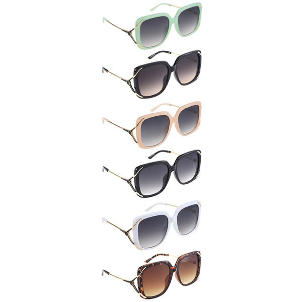 MODERN SQUARE SUNGLASSES 1DZ