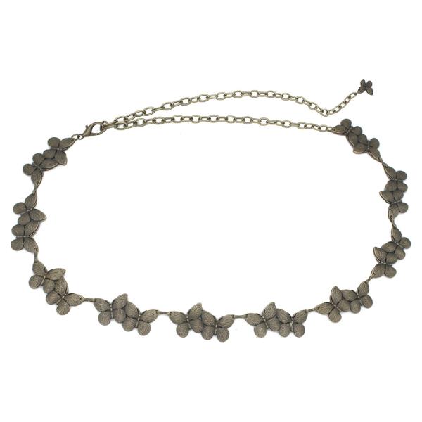 GEMINI BUTTERFLY LINKED DAINTY CHAIN BELT