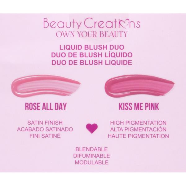 BEAUTY CREATIONS PINK A BOO DUO LIQUID BLUSH