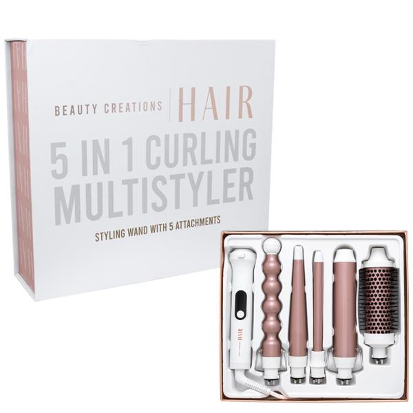 BEAUTY CREATIONS HAIR 5 IN 1 CURLING MULTISTYLER SET