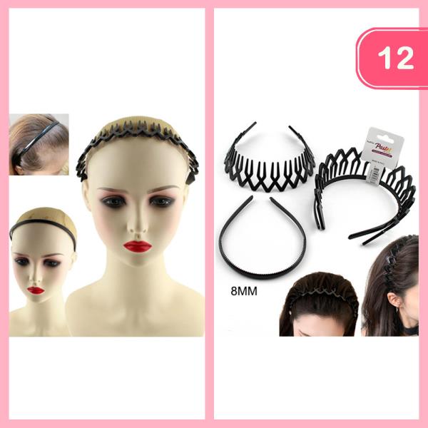 PLASTIC TOOTHPICK HEADBAND (12 UNITS)