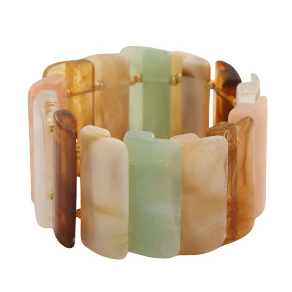 ACETATE RECTANGLE BRACELET