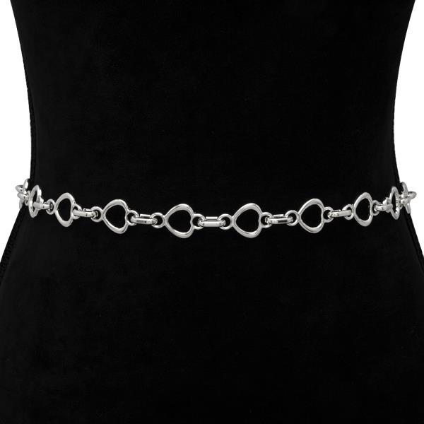 OPEN SHAPE LINK HOOK BELT