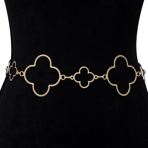 OPEN SHAPE METAL HOOK BELT