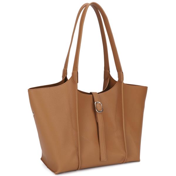 FASHION SMOOTH SHOULDER TOTE BAG