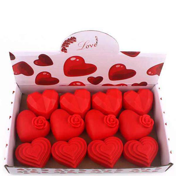 VALENTINE`S DAY HEART LED LIGHT (12 UNITS)