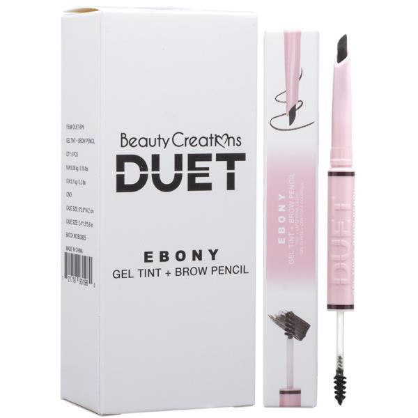 BEAUTY CREATIONS DUET GEL TINT AND BROW PENCIL (6 UNITS)