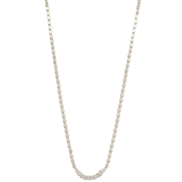 CRYSTAL METAL BEAD NECKLACE