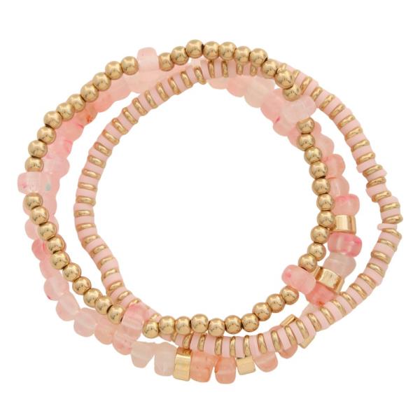 MIXED BEAD BRACELET SET