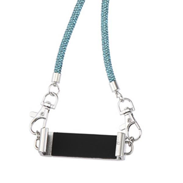 RHINESTONE NECK STRAP PHONE LANYARD