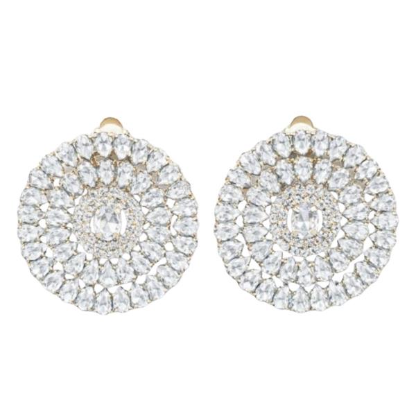 STATEMENT CRYSTAL CLIP EARRING