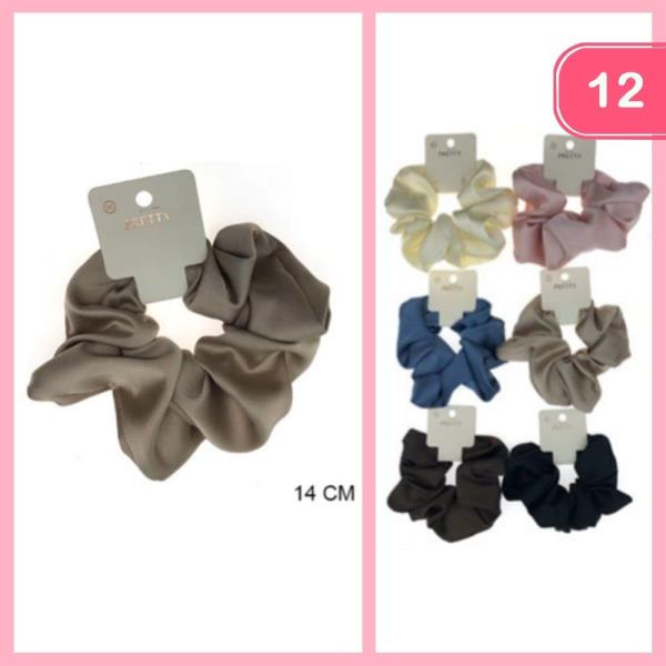 HAIR SCRUNCHIE (12 UNITS)