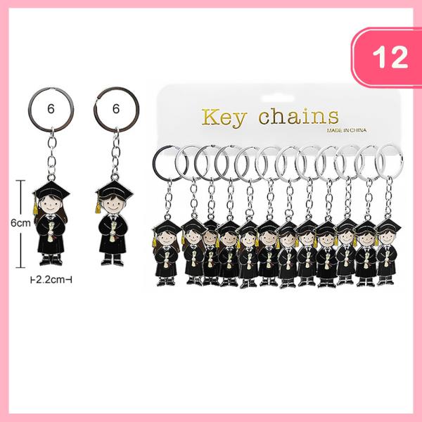GRAD KEYCHAIN (12 UNITS)