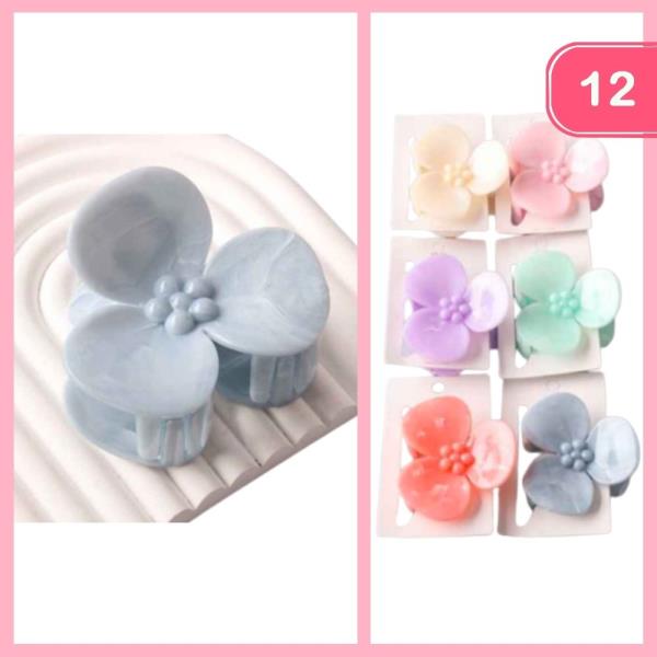 OPAQUE ORCHID CLAW CLIP (12 UNITS)