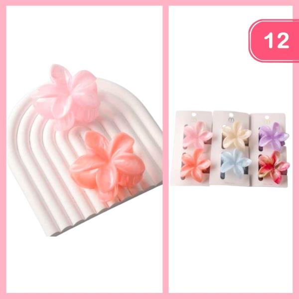 DUAL PLUMERIA CLAW CLIP (12 UNITS)