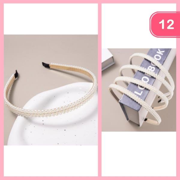 PEARL HEADBAND (12 UNITS)
