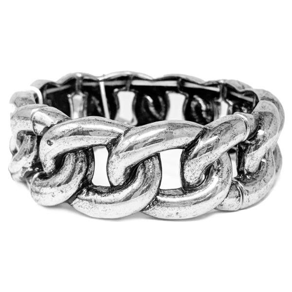 WESTERN CHAIN TEXTURED RING
