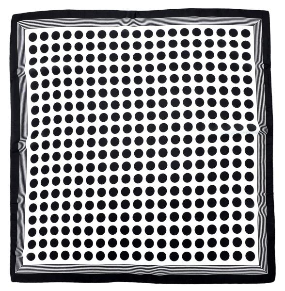 POLKA DOT SQUARE SCARF