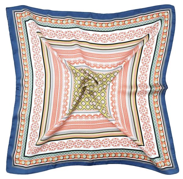 BOHO PRINT SQUARE SCARF