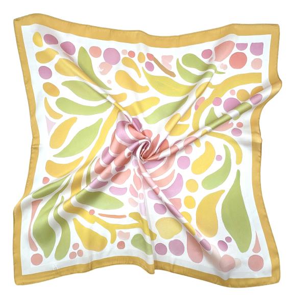 BLOOM PRINT SQUARE SCARF