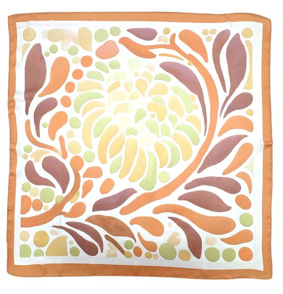 BLOOM PRINT SQUARE SCARF