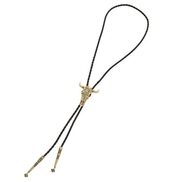 CATTLE HEAD WESTERN NECKLACE