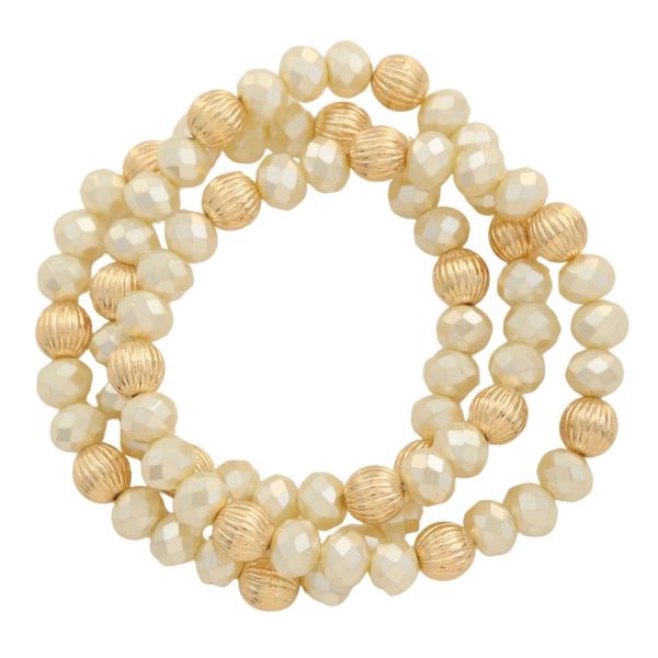 MIXED BEAD BRACELET SET