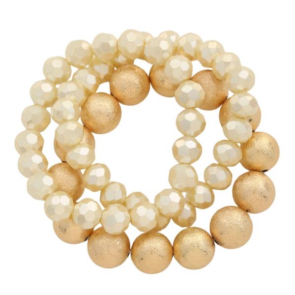 MIXED BEAD BRACELET SET