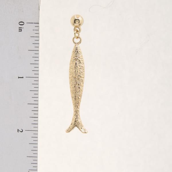 FISH SHAPE METAL EARRING