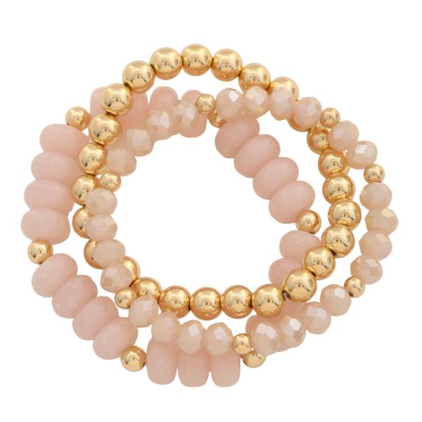 MIXED BEAD BRACELET SET