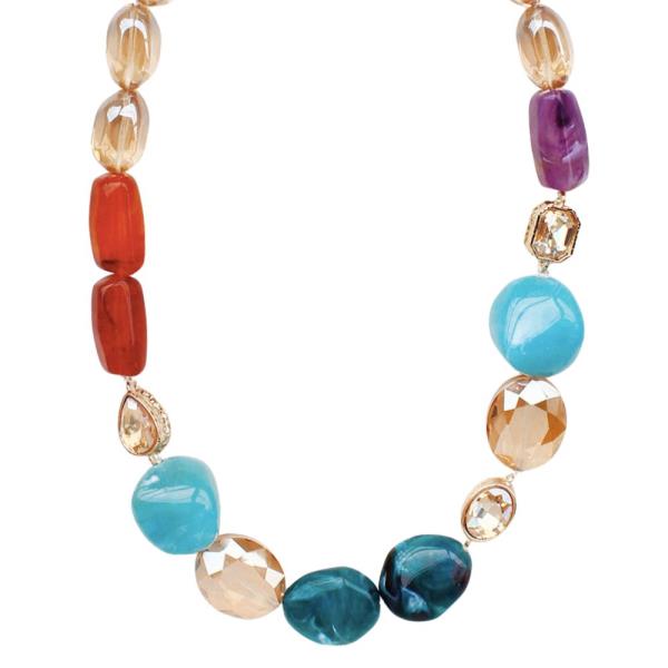 MIXED BEAD NECKLACE