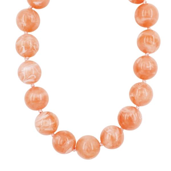 BALL BEAD LINK NECKLACE