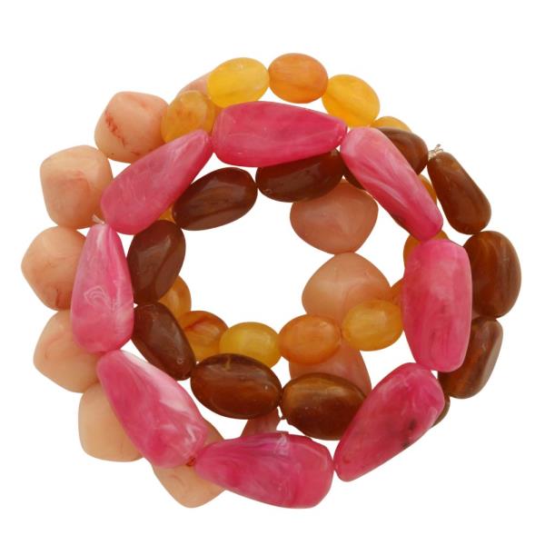 MIXED BEAD BRACELET SET