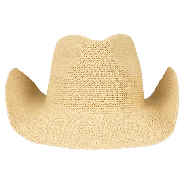 CC  RAFFIA COWBOY HAT