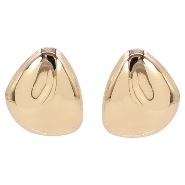 METAL DOME STUD EARRING