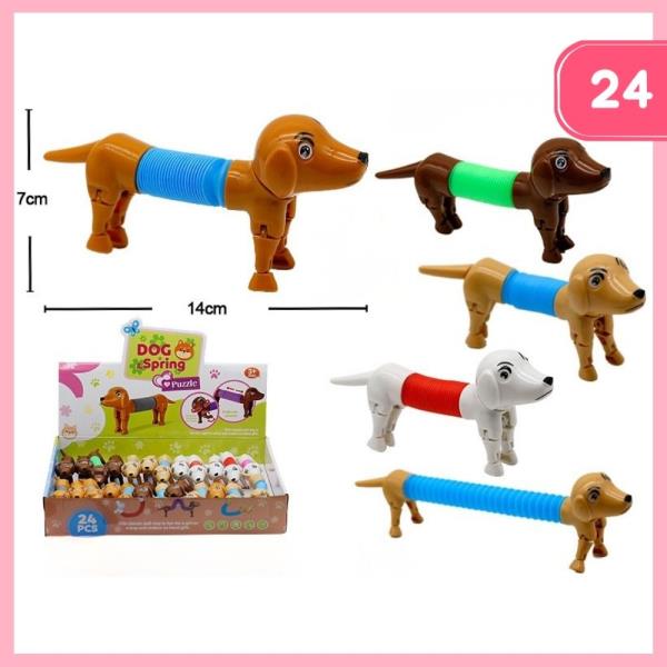 DOG SPRING TOY (24 UNITS)