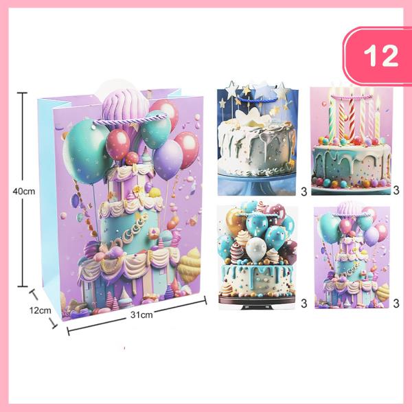 BIRTHDAY GIFT BAG (12 UNITS)
