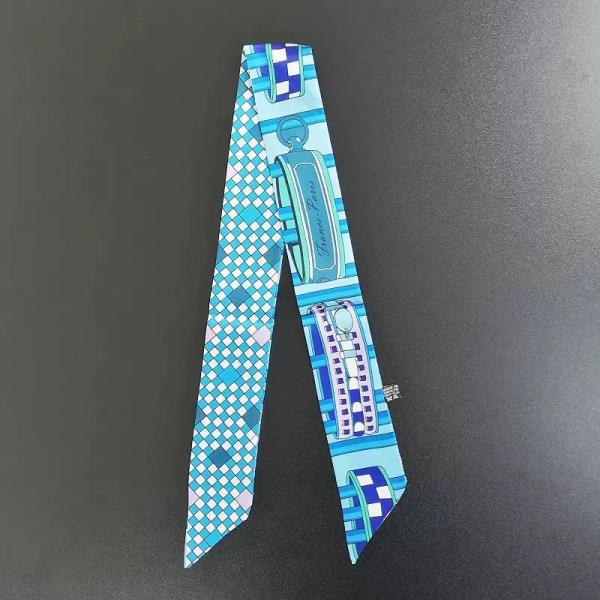 MULTI PATTERN SKINNY SCARF