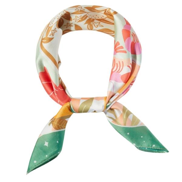 SEASIDE FEAST PRINT BANDANA