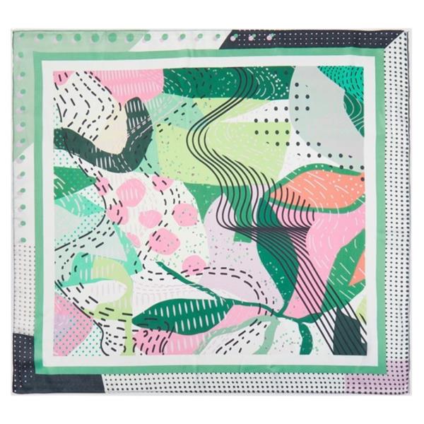ABSTRACT COLLAGE PRINT BANDANA